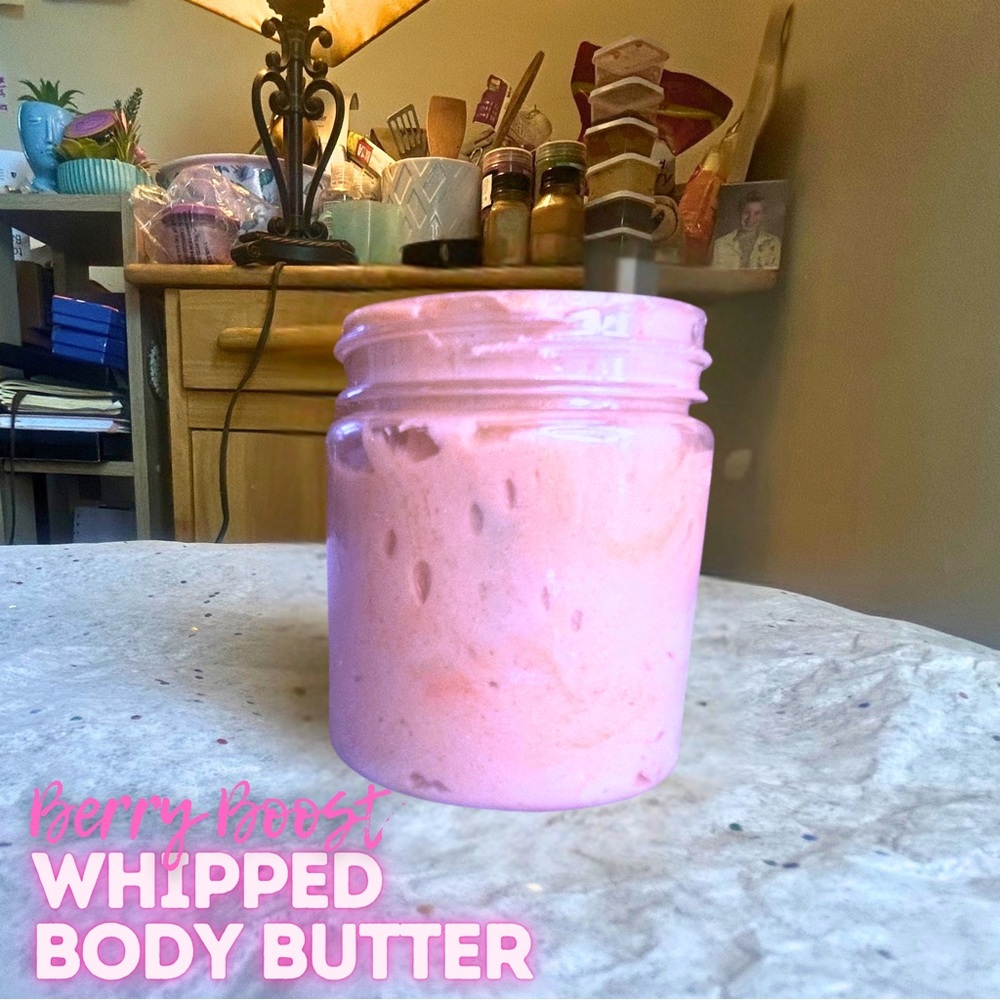 Berry Boost Whipped Body Butter | Blueberry, Kiwi & Acai | Skin-Giving Moisture